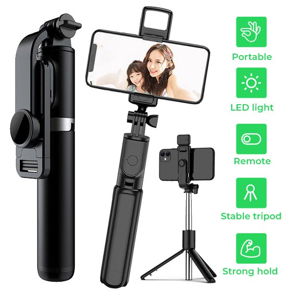 6 in 1 Selfie Stick Stativ