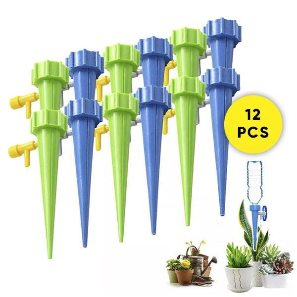 12-TEILIGES SET MIT BEWÄSSERUNGSSPIESSEN - PlantyWatery