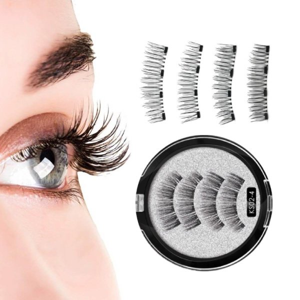 3D magnetische, wiederverwendbare, kleberfreie wimpern