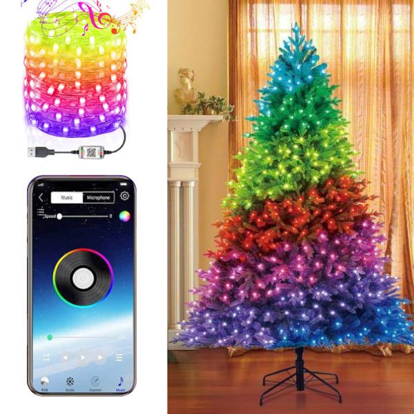 SMARTE LED WEIHNACHTSLICHTER - RGBLedy