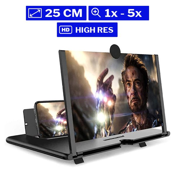 3D MOBILE BILDSCHIRMLUPE - Amply