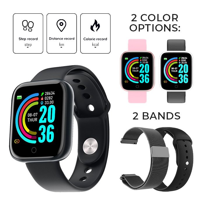 Smartwatch W60 + GRATIS gurt