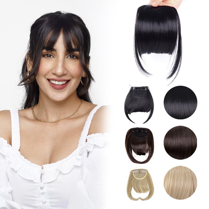 Haarverlängerung in Form eines Pony - Hairbangs