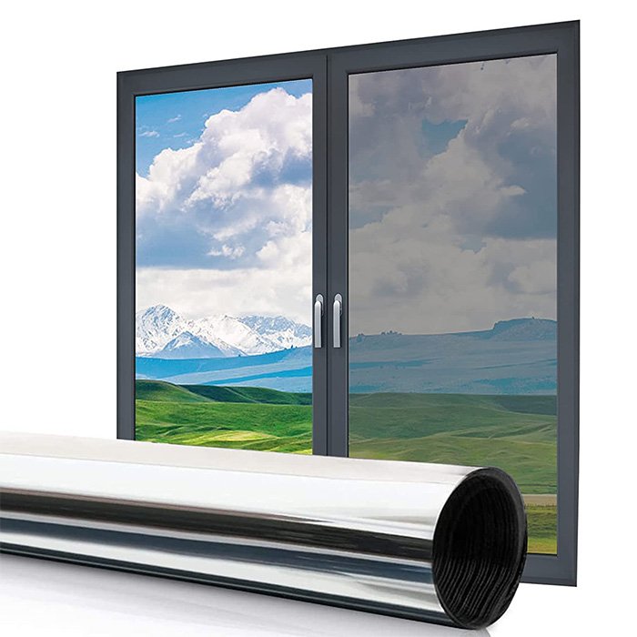 Spiegelfolie für Fenster - Privacyfoil