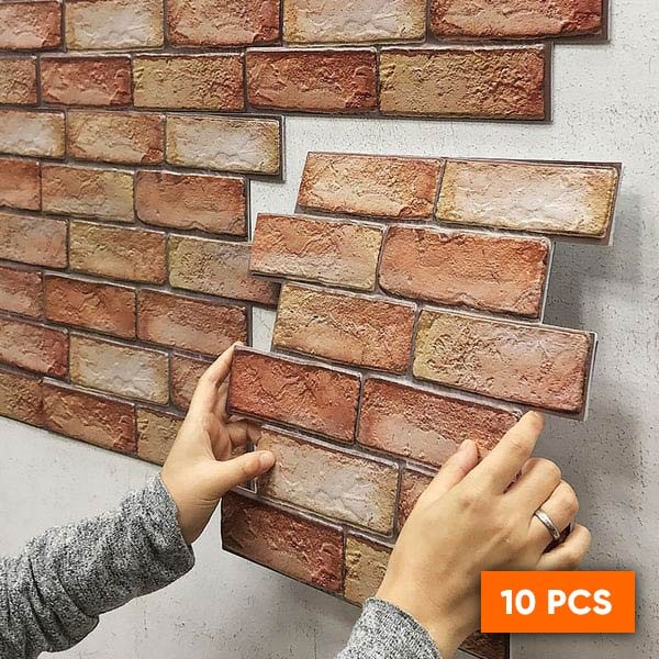 3D-Ziegelwandaufkleber - Wallsticker