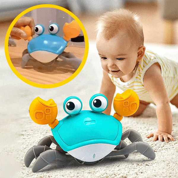 Interaktives krabbelspielzeug mit musik und lichtern - Craby