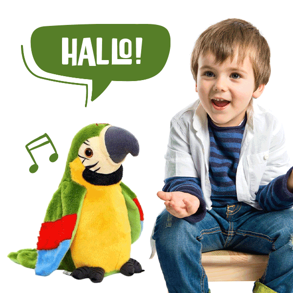 Plüschtalkender papagei - Parrot