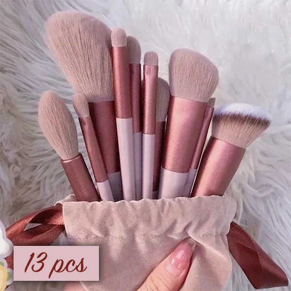 Makeup-pinselset (13 stück) - Brushy