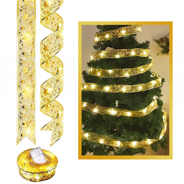 Weihnachtsbandlichter - Ribby