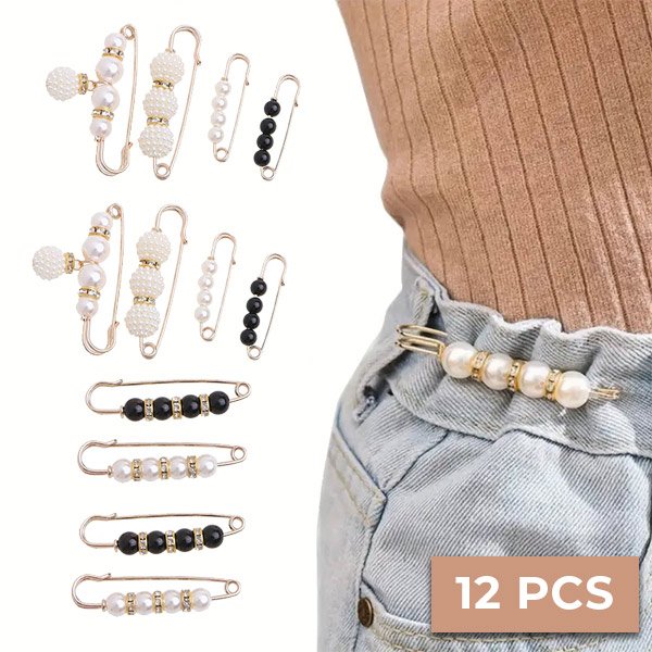 Verstellbare taillenstifte (12 stück) - Waistpins