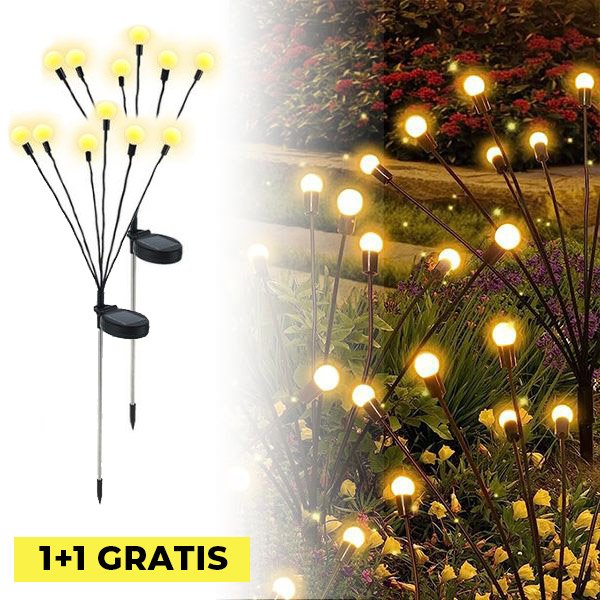 Solar-LED-Leuchten (1 + 1 GRATIS) - Firefly