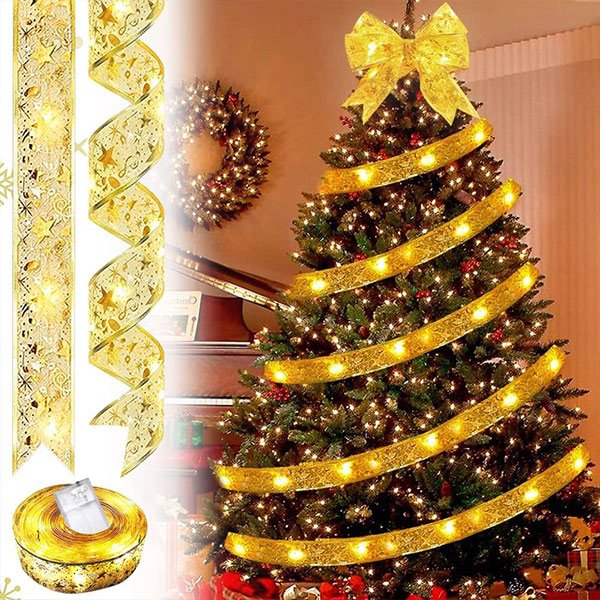 Weihnachtsbandlichter (1 + 1 GRATIS) - Ribby