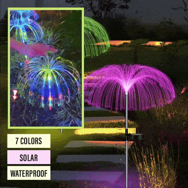 Solar dekorative Lampe - Jellyfish