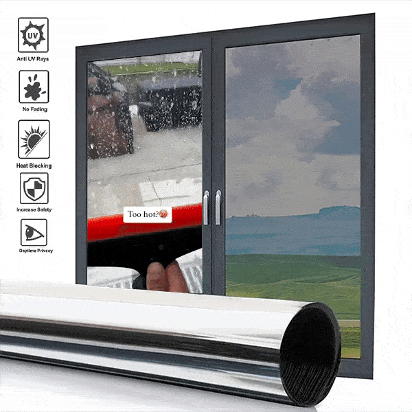 Spiegelfolie für Fenster - Privacyfoil