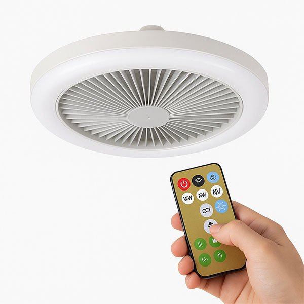 Deckenventilator mit Licht – Fanny (Cool Breeze + Bright Light)