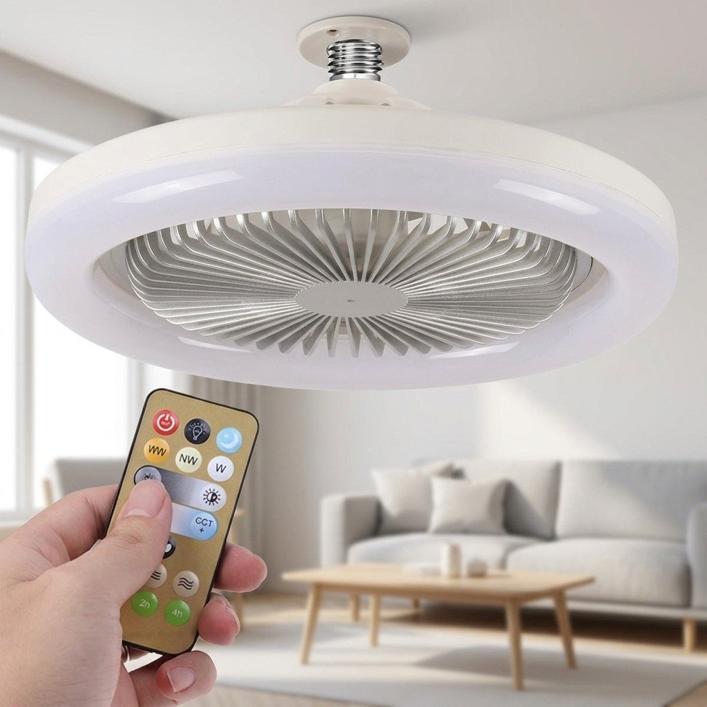 Deckenventilator mit Licht – Fanny (Cool Breeze + Bright Light)